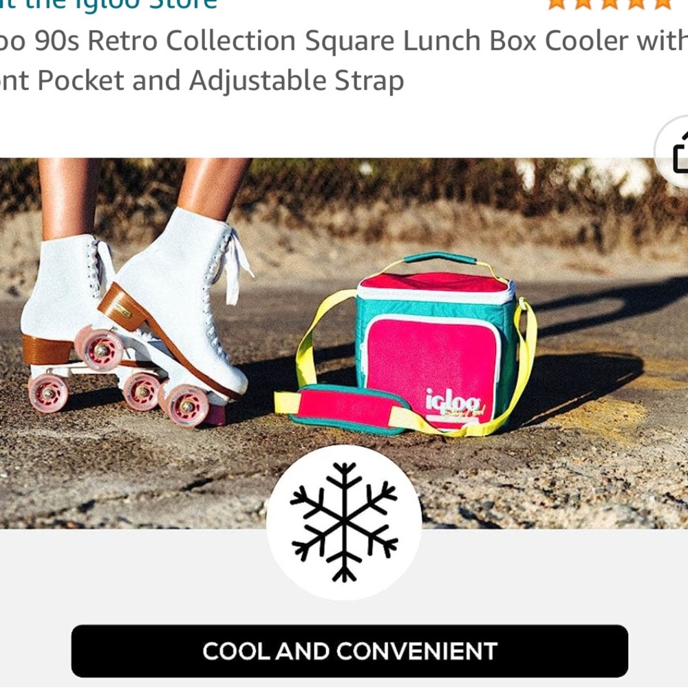 Vintage Retro Igloo lunch box cooler new - Picture 4 of 4